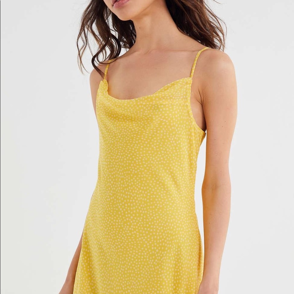 CLEARANCE❗️ UO Ava Polka Dot Slip Dress